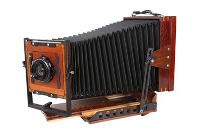 Lot 260 - A Handmade 5x4 / 7x5 Field Camera Body by Herb Quick.