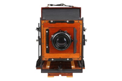 Lot 30 - A Handmade 5x4 / 7x5 Field Camera Body by Herb Quick.