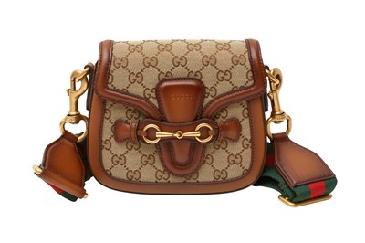 Lot 324 - Gucci Brown Horsebit 1955 Mini Crossbody Bag