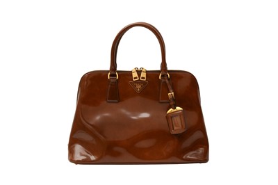 Lot 260 - Prada Tabacco Fume Medium Galleria Tote