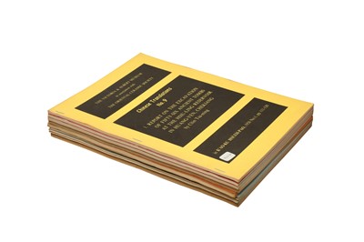 Lot 760 - A GROUP OF 9 VOLUMES OF THE CHINESE TRANSLATIONS OF THE V&A AND ORIENTAL CERAMIC SOCIETY