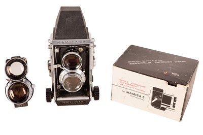 Lot 144 - A Mamiya C3 TLR Outfit.