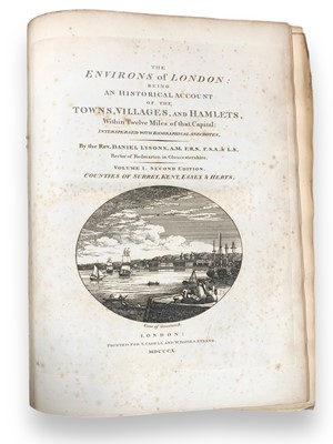Lot 39 - Lysons (Daniel) The Environs of London