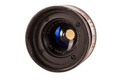 Lot 235 - A Cooke Kinetal 17.5mm T2 lens.
