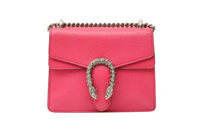 Lot 89 - Gucci Pink Small Dionysus Shoulder Bag