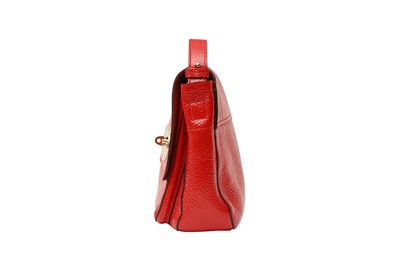 Lot 45 - Mulberry Tomato Red Bayswater Clutch Shoulder Bag