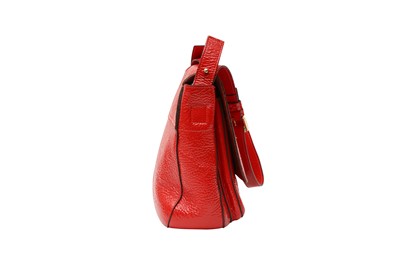 Lot 45 - Mulberry Tomato Red Bayswater Clutch Shoulder Bag