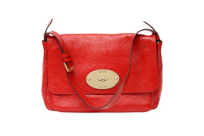 Lot 45 - Mulberry Tomato Red Bayswater Clutch Shoulder Bag