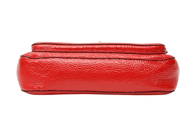 Lot 45 - Mulberry Tomato Red Bayswater Clutch Shoulder Bag