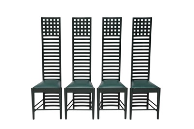 Lot 210 - IN THE MANNER OF CHARLES RENNIE MACKINTOSH (SCOTTISH, 1868-1928) FOR CASSINA