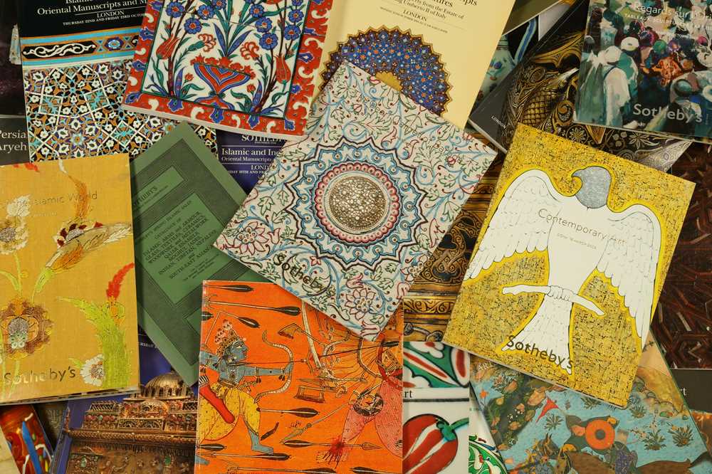 Lot 451 - A COLLECTION OF SOTHEBY'S AUCTION CATALOGUES FOR REFERENCE