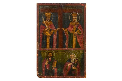 Lot 162 - GREEK ICONS (19TH CENTURY)