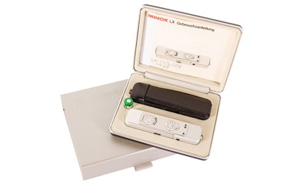 Lot 102 - A Minox LX camera.