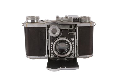 Lot 107 - A Zeiss Ikon Super Nettel II (537/24) Folding Camera
