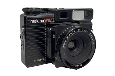 Lot 174 - A Plaubel Makina W67 Medium Format Rangefinder Camera