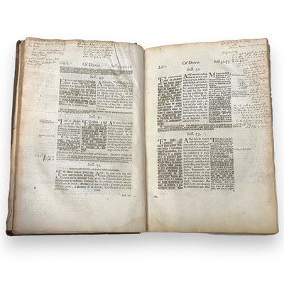 Lot 1 - [Law] Coke: The First Part of the Institutes of the Laws of England. 1670