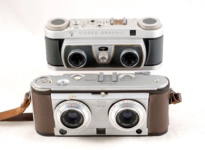 Lot 112 - Illoca & Wray 35mm Stereo Cameras.