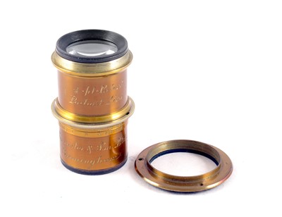 Lot 63 - A Good Lancaster & Sons Fast Portrait Lens.