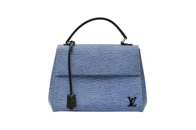 Lot 180 - Louis Vuitton Denim Blue Epi Cluny MM