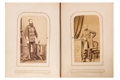 Lot 28 - PORTRAITURE INTEREST, ROYAL & MILITARY, c.1860-1880