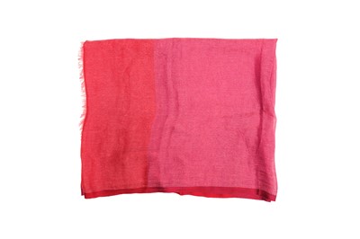 Lot 67 - Loro Piana Pink Tonal Long Scarf