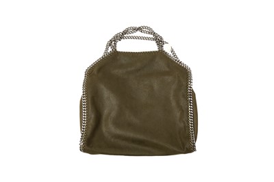 Lot 218 - Stella McCartney Khaki Falabella Fold Over Tote