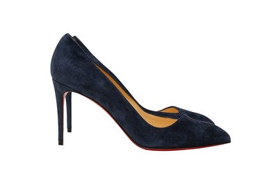 Lot 155 - Christian Louboutin China Blue Corneille Heeled Pump - Size 37