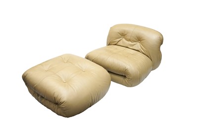 Lot 107 - AFRA SCARPA (ITALIAN 1937-2011) AND TOBIA SCARPA (ITALIAN B.1935) FOR CASSINA