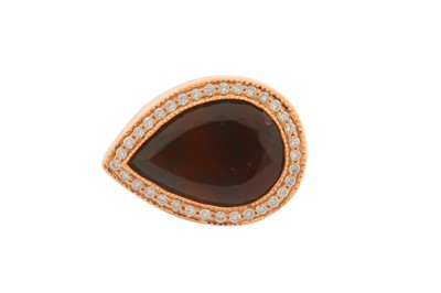 Lot 180 - JACQUIE AICHE | A TOURMALINE AND DIAMOND RING