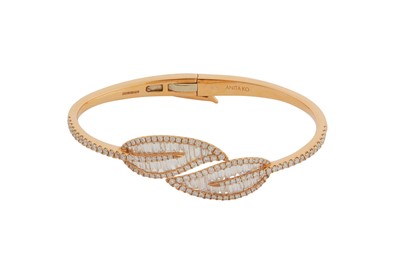 Lot 241 - ANITA KO Ι A DIAMOND LEAF BANGLE, 2016