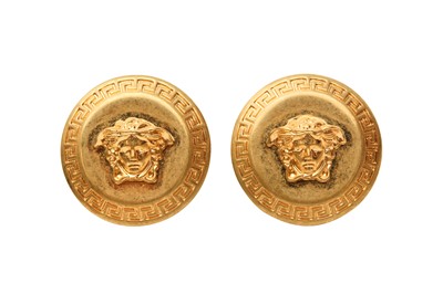 Lot 361 - Versace Tribute Medusa Pierced Earrings