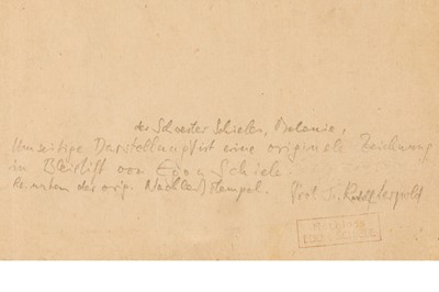 Lot 211 - Egon Schiele (Austrian, 1890-1918)
