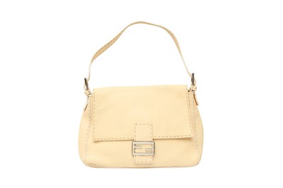 Lot 351 - Fendi Cream Selleria Mama Baguette Bag