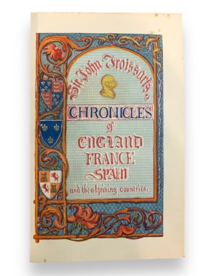 Lot 73 - Froissart (Jean)