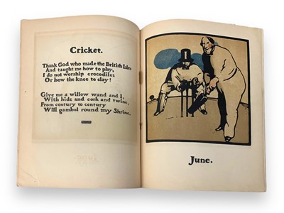 Lot 328 - Nicholson. An Almanac, 1897 & An Alphabet, Whittington Press. 1978