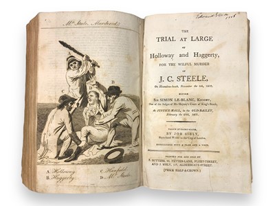 Lot 8 - Criminal trials.- Sammelband