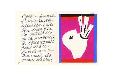 Lot 101 - HENRI MATISSE (FRENCH 1869-1954)