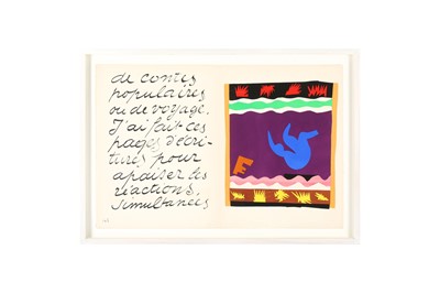 Lot 106 - HENRI MATISSE (FRENCH 1869-1954)