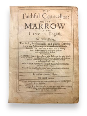 Lot 9 - English Law.