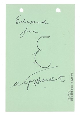 Lot 204 - Hitchcock (Alfred)