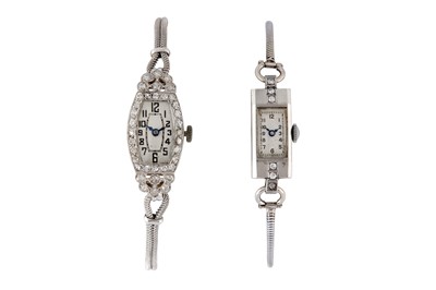 Lot 84 - TWO ART DECO COCKTAIL WATCHES