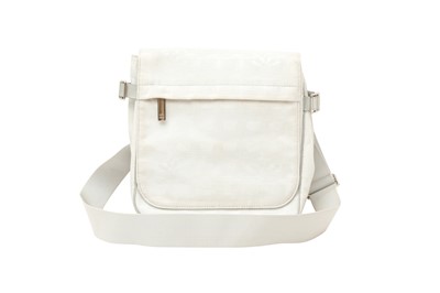 Lot 135 - Chanel Grey CC Travel Line Messenger Bag