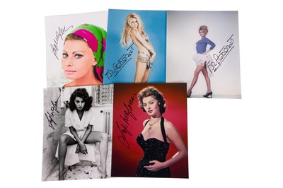 Lot 99 - Bardot (Brigitte) & Sophia Loren