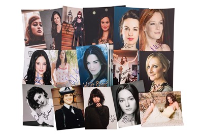 Lot 85 - Photograph Collection.- Tv Actresses