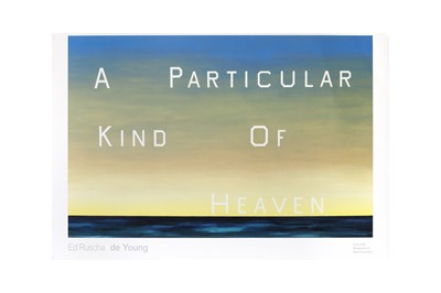 Lot 154 - ED RUSCHA (AMERICAN B. 1937)