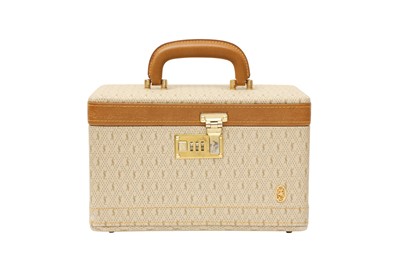 Lot 321 - Yves Saint Laurent Beige Monogram Vanity Case