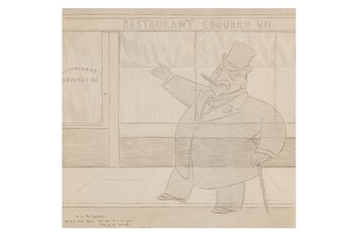 Lot 1 - MAX BEERBOHM (BRITISH, 1872-1956)