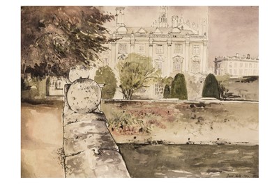 Lot 33 - DAVID TINDLE, R.A. (BRITISH, b.1932)