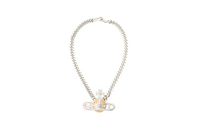 Lot 478 - Vivienne Westwood Safety Pin Orb Choker