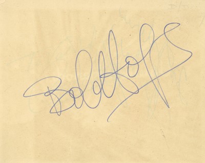 Lot 20 - Autograph Album.- Actors & Entertainers, 1950s